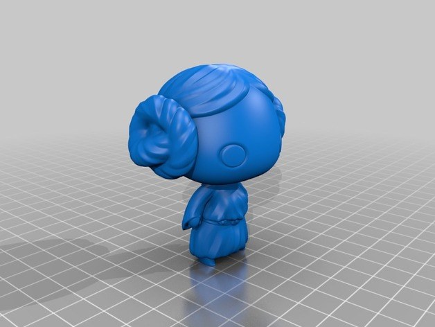 Star Wars Princess Leia Organa [UPDATED — 3D model download
