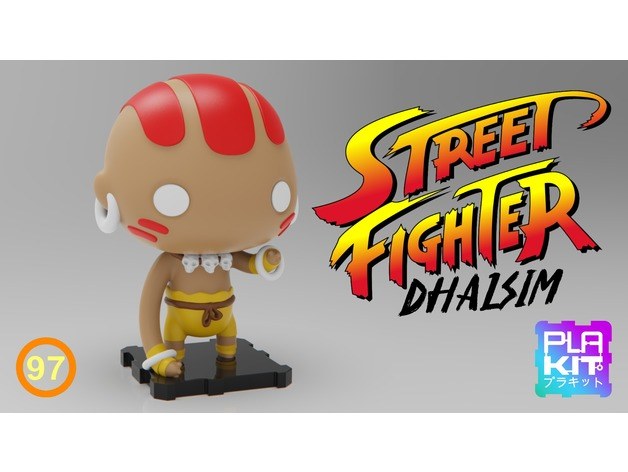 Street Fighter DHALSIM — 3D model download