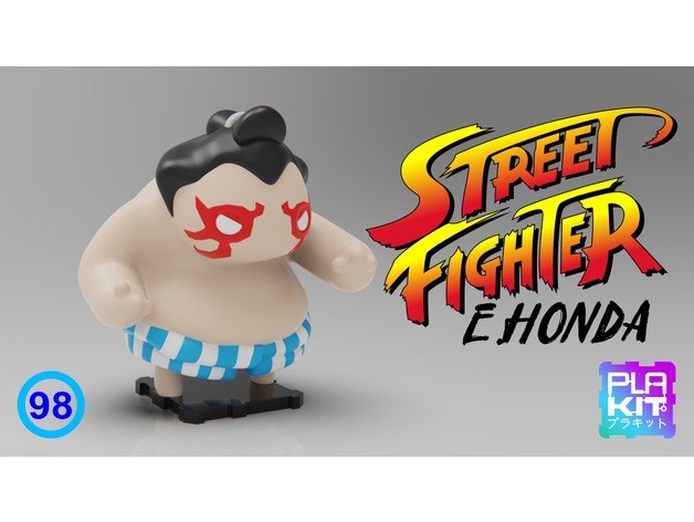 Street Fighter E.HONDA — 3D model download