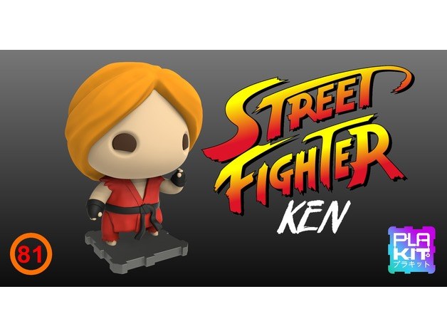 Street Fighter KEN — 3D model download