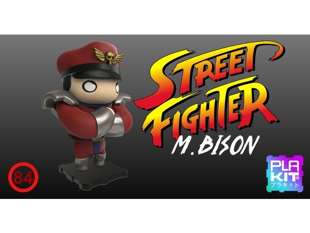 Street Fighter M.BISON — 3D model download