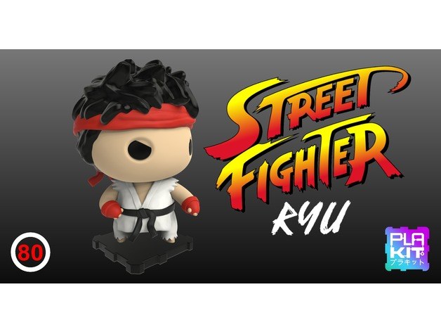 Street Fighter RYU — 3D model download