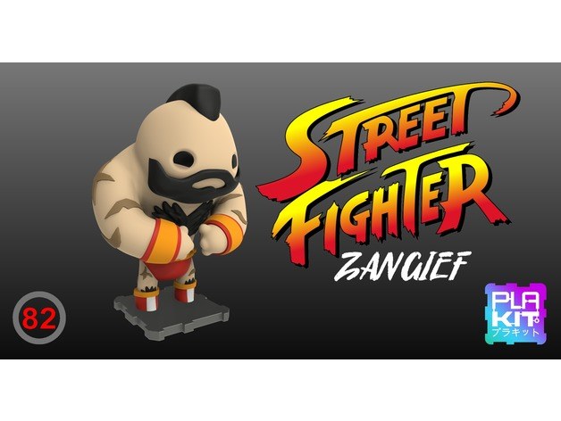 Street Fighter ZANGIEF — 3D model download