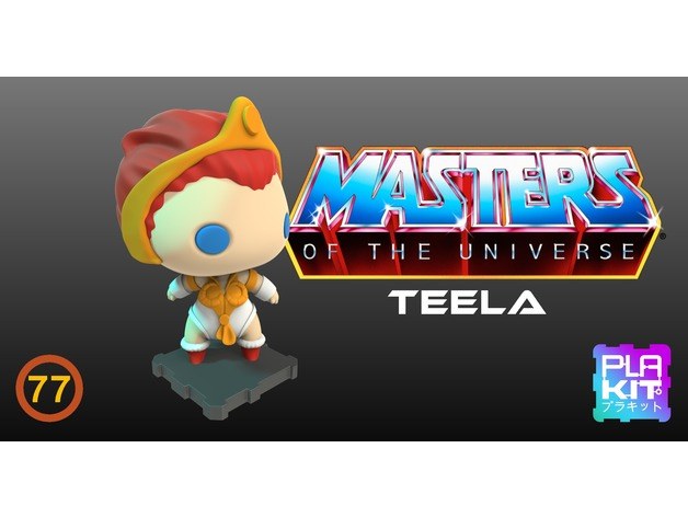 Teela Masters of the Universe — 3D model download