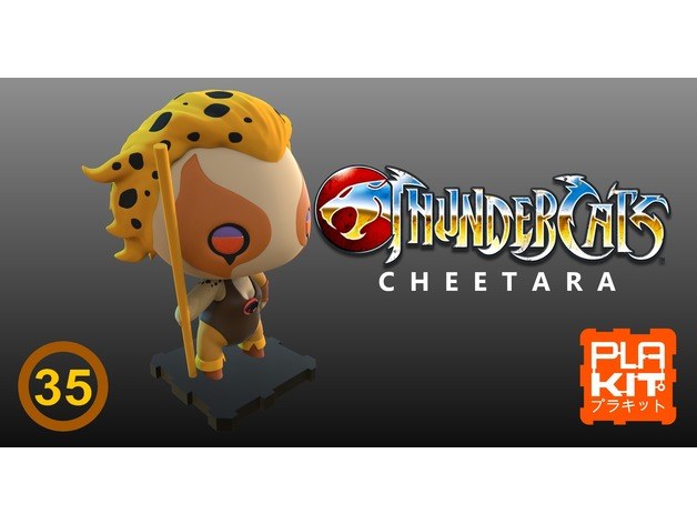 Thundercats Classic Cheetara — 3D model download