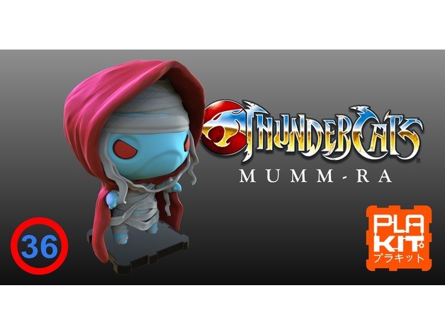 Thundercats Classic Mumm-Ra Decayed Form — 3D model download