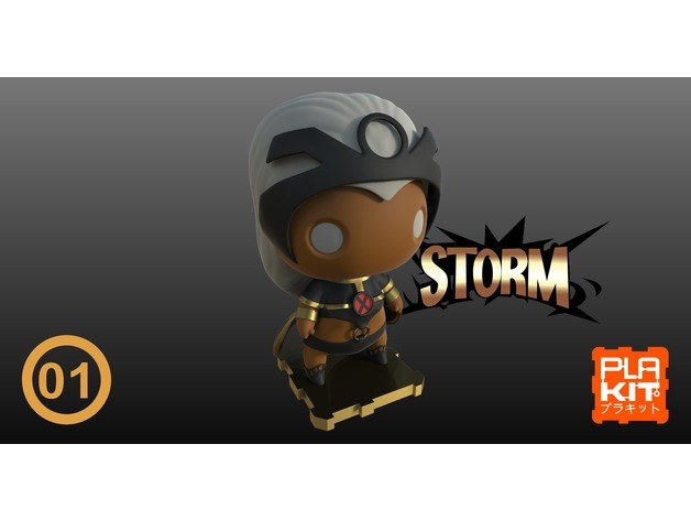 X-Men Classic Storm — 3D model download