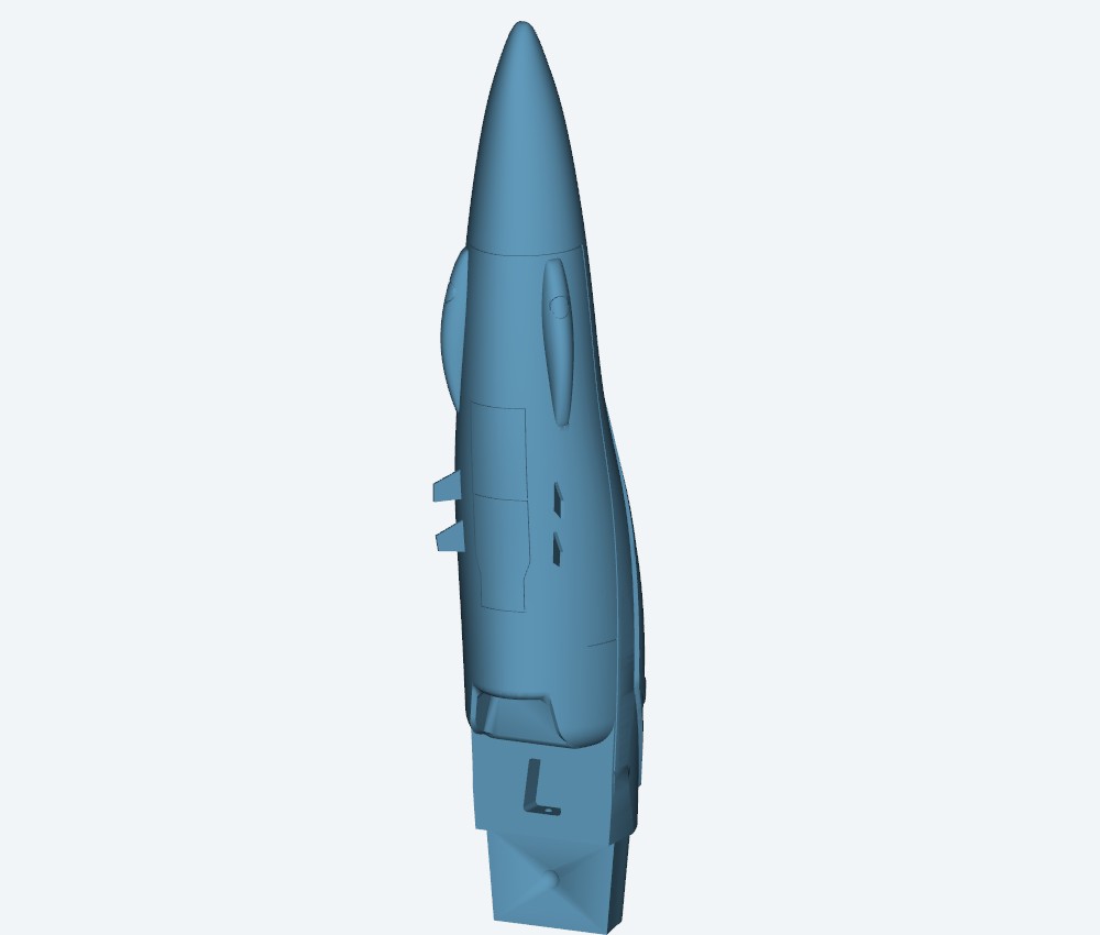 valkiria para armar robotech — 3D model download