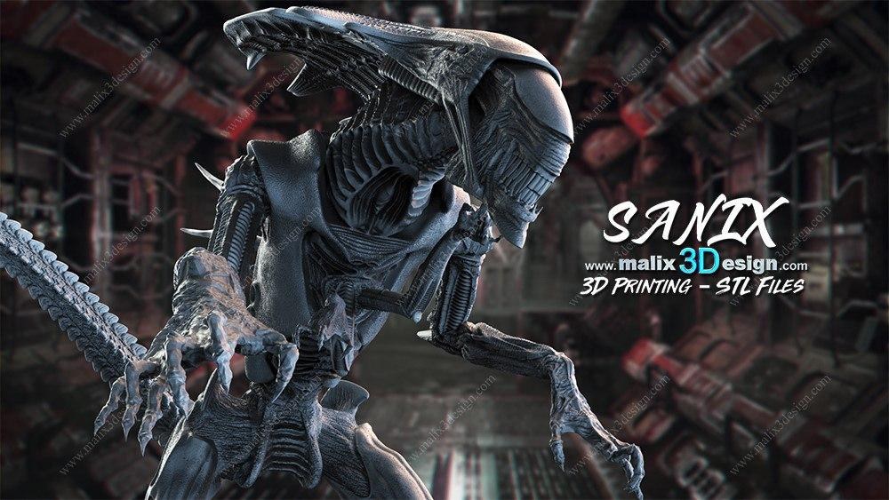 Alien Queen — 3D model download