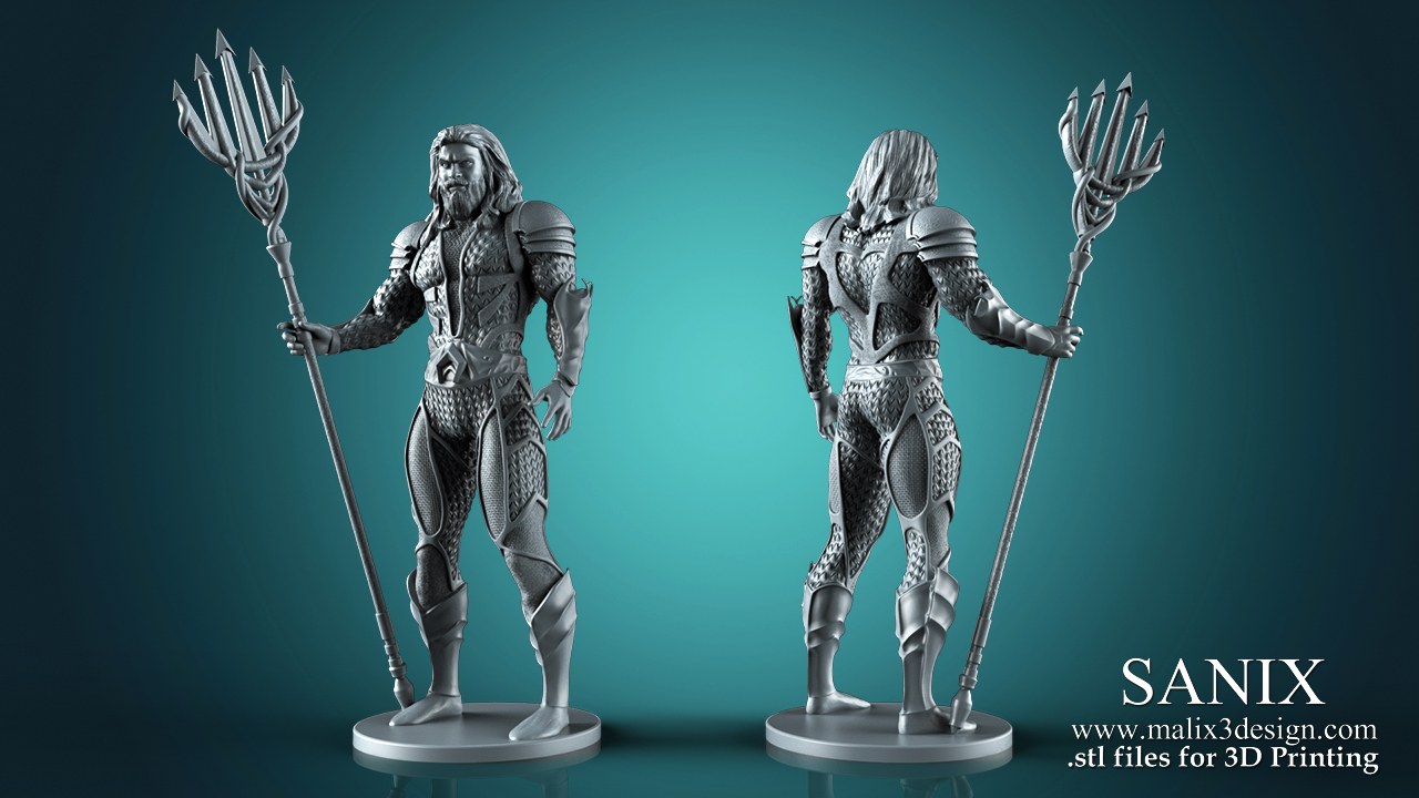 Aquaman — 3D model download