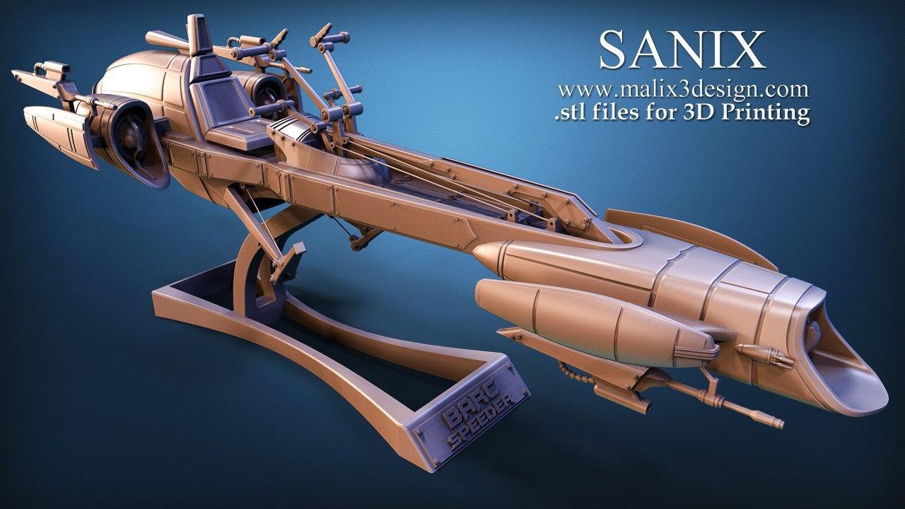 BARC Speeder — 3D model download