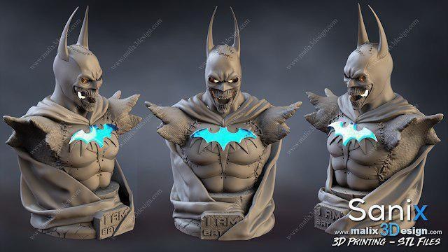 Batman Bust — 3D model download