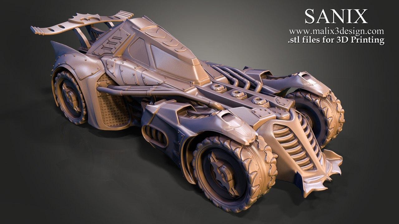 Batmobile — 3D model download