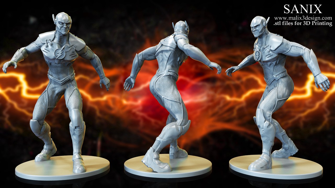 Flash — 3D model download