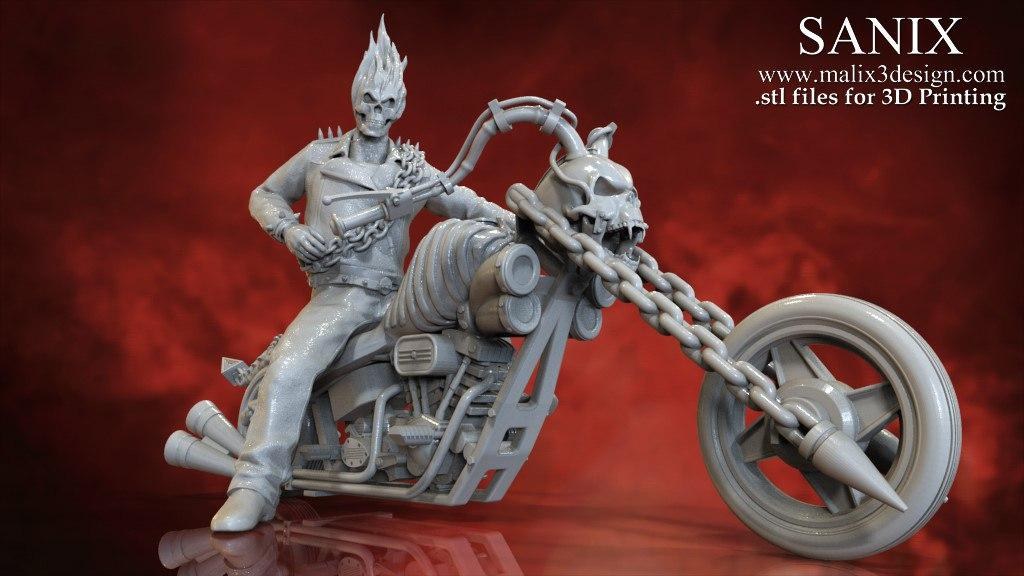 Ghost Rider — 3D model download