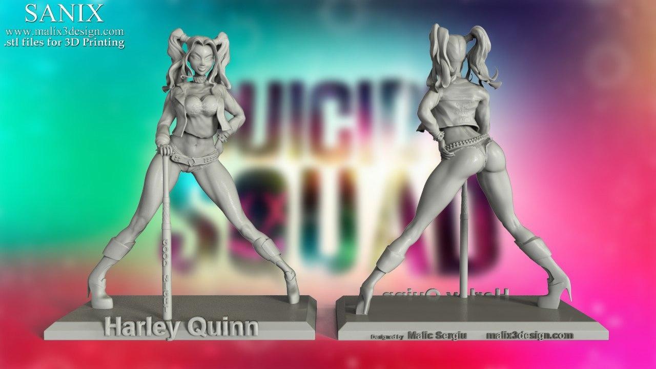 Harley Quinn Mad — 3D model download