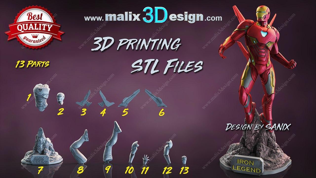 Iron Legend — 3D model download