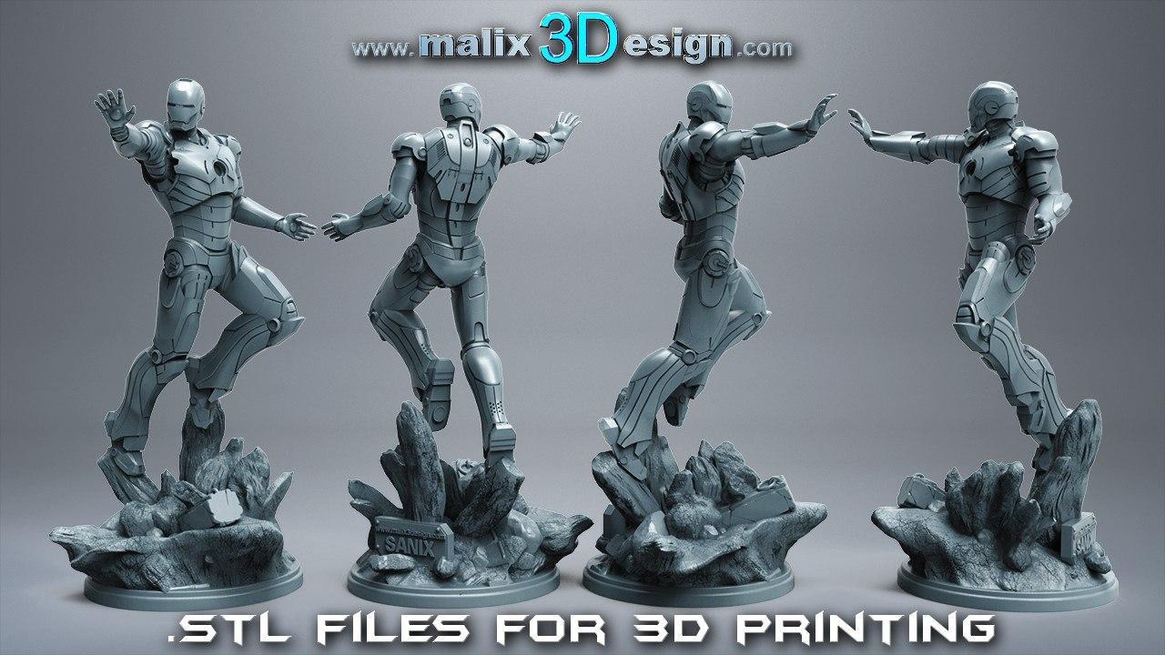 Iron Man — 3D model download