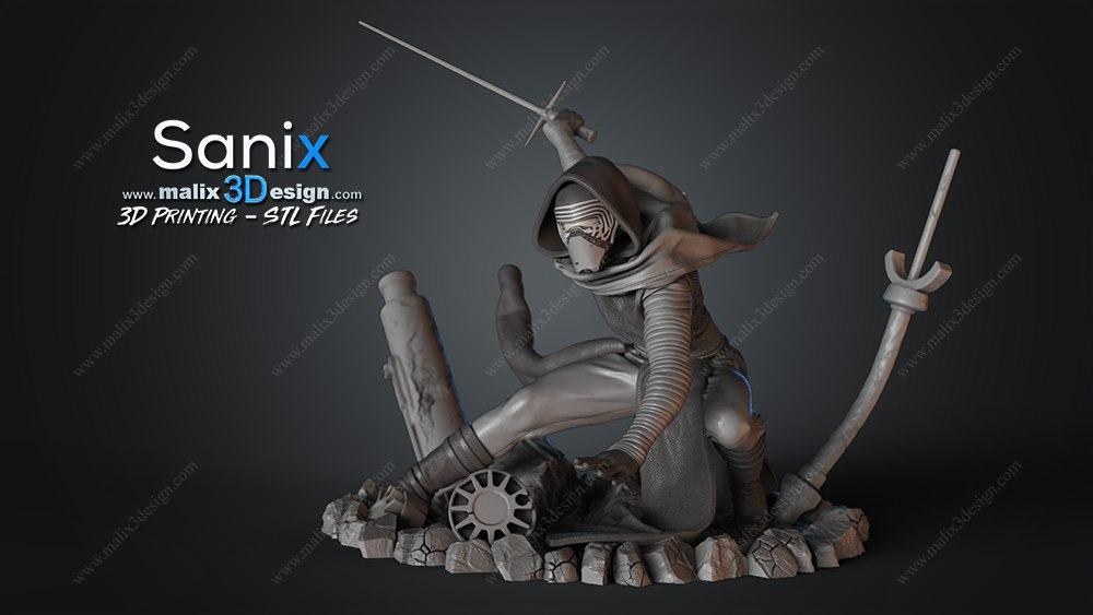 Kylo Ren — 3D model download