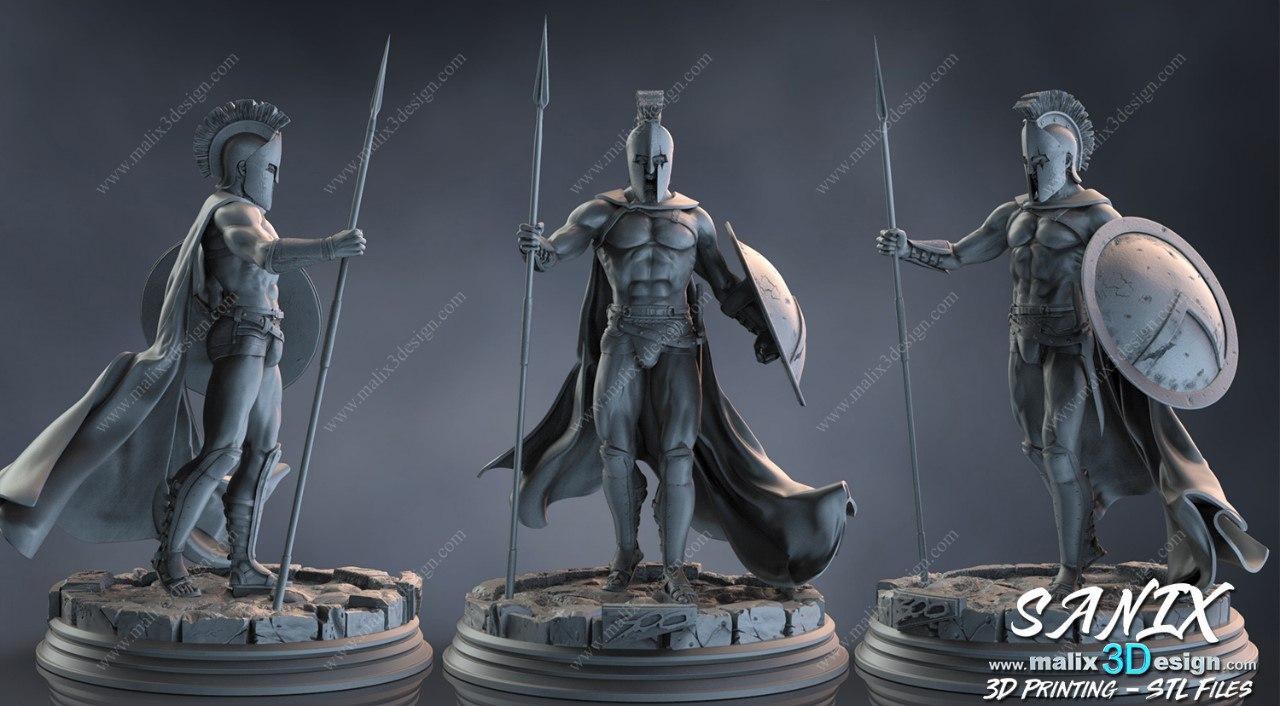 Leonidas 300 — 3D model download