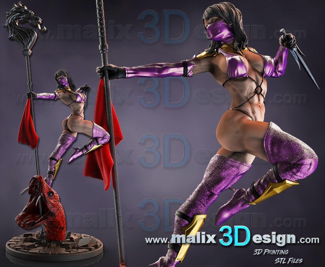Mileena — 3D model download