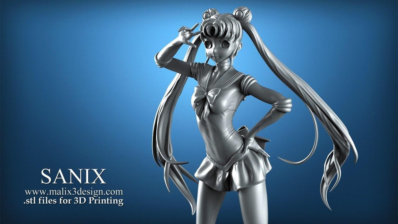 Sailor Moon — 3D model download