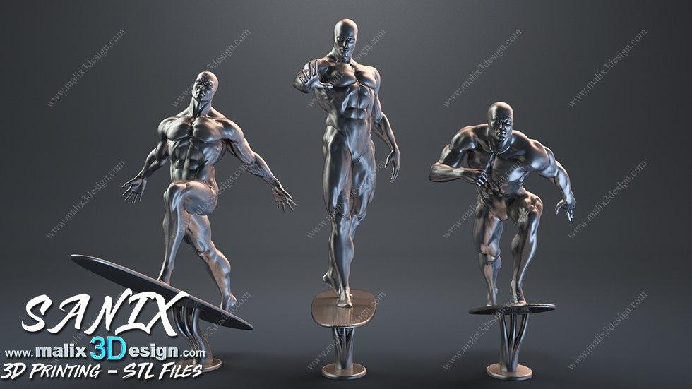 Silver Surfer — 3D model download
