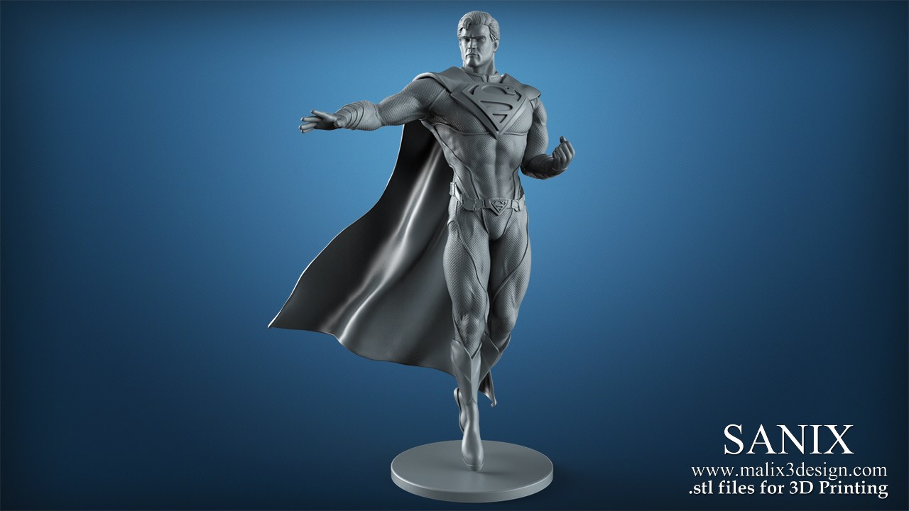 Superman — 3D model download