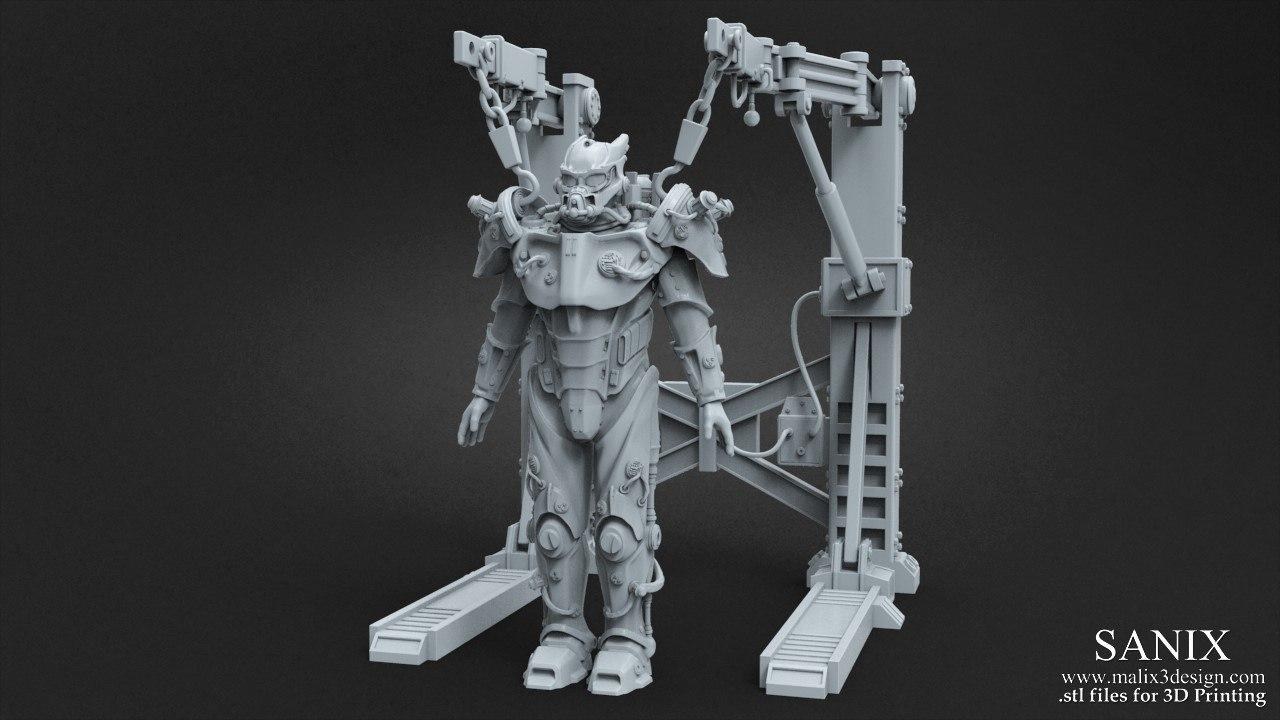 Tesla Arms — 3D model download