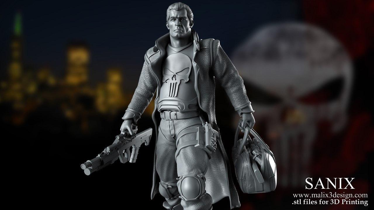 The Punisher — 3D model download