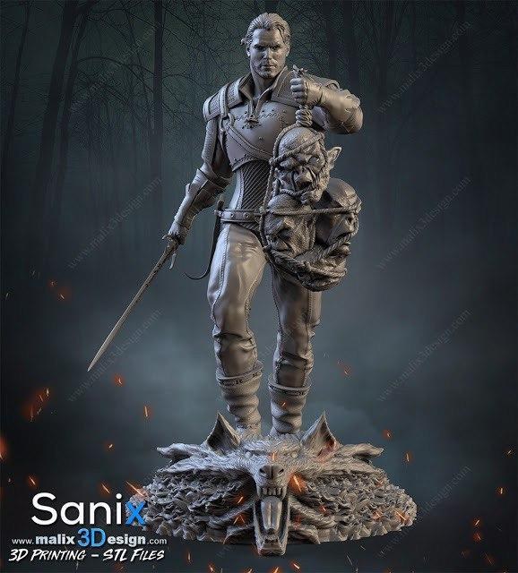The Witcher — 3D model download