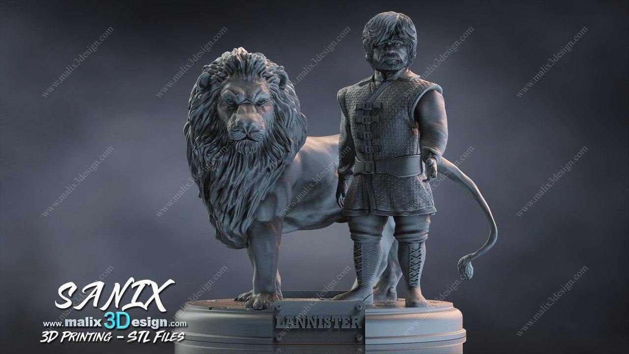Tyrion Lannister GOT — 3D model download