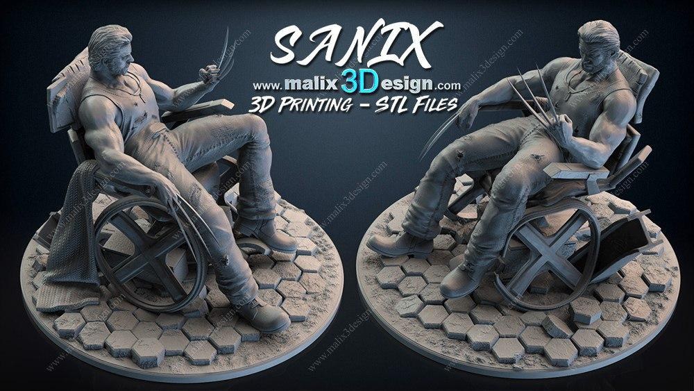Wolverine Logan — 3D model download