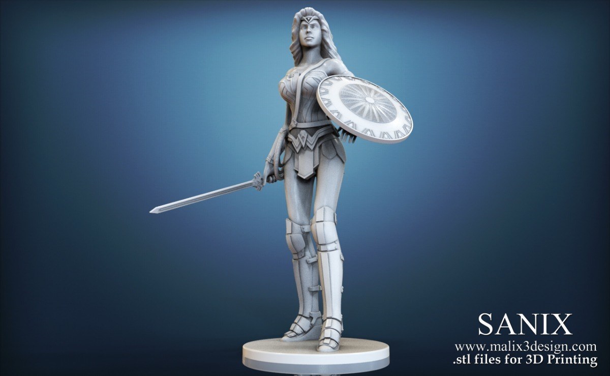 Wonder Woman — 3D model download