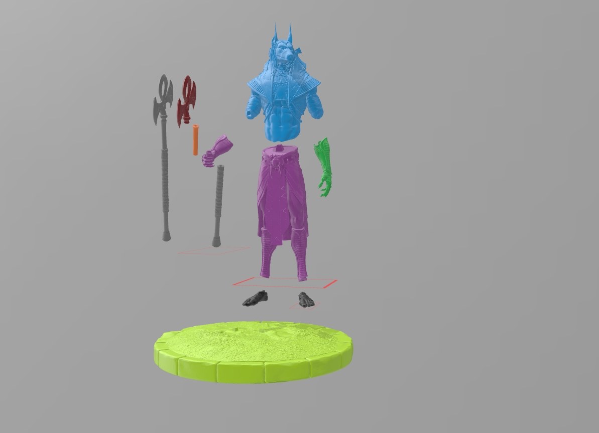 Annubis — 3D model download