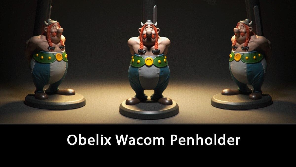 Obelix - Pen Holder — 3D model download