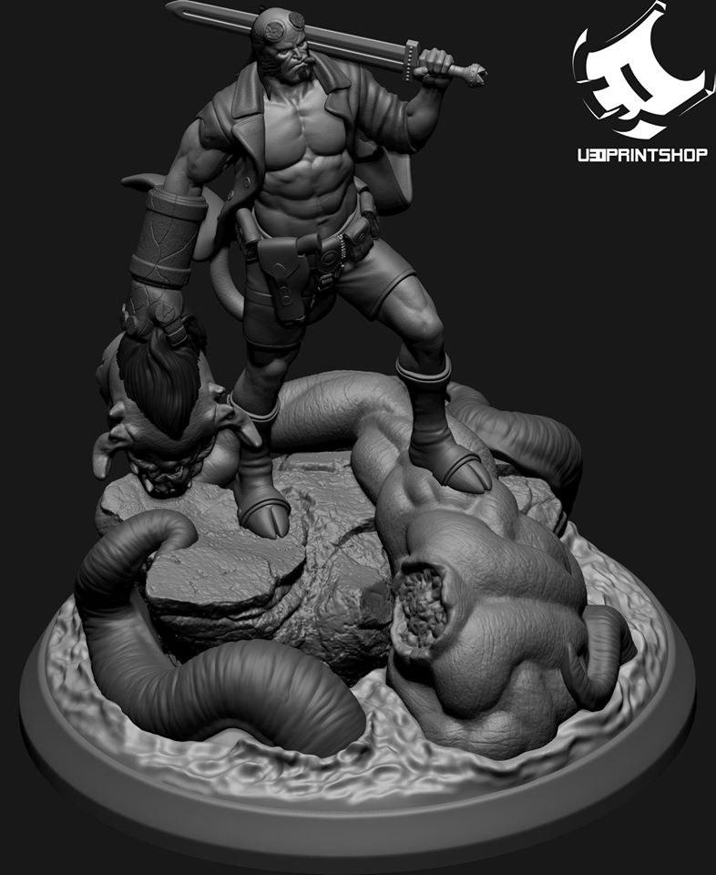Hellboy — 3D model download