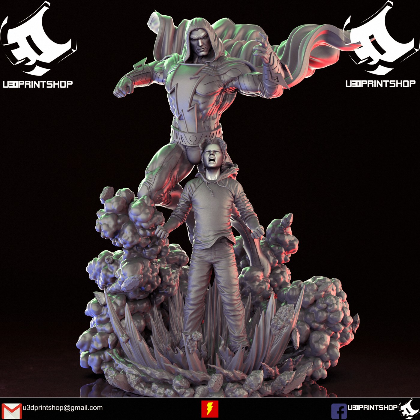 injustice Shazam X billy — 3D model download