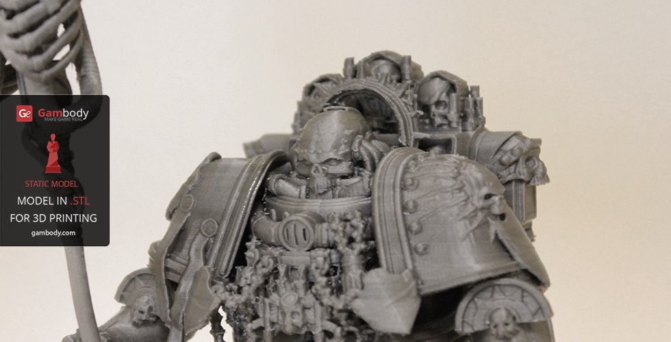 Chaplain from Hammer of War — 3D model download