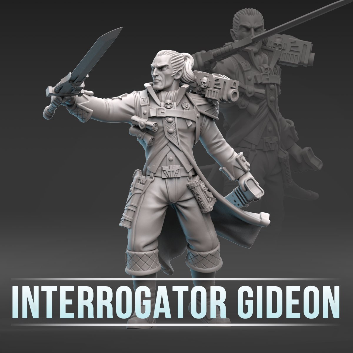 Interrogator Gideon — 3D model download