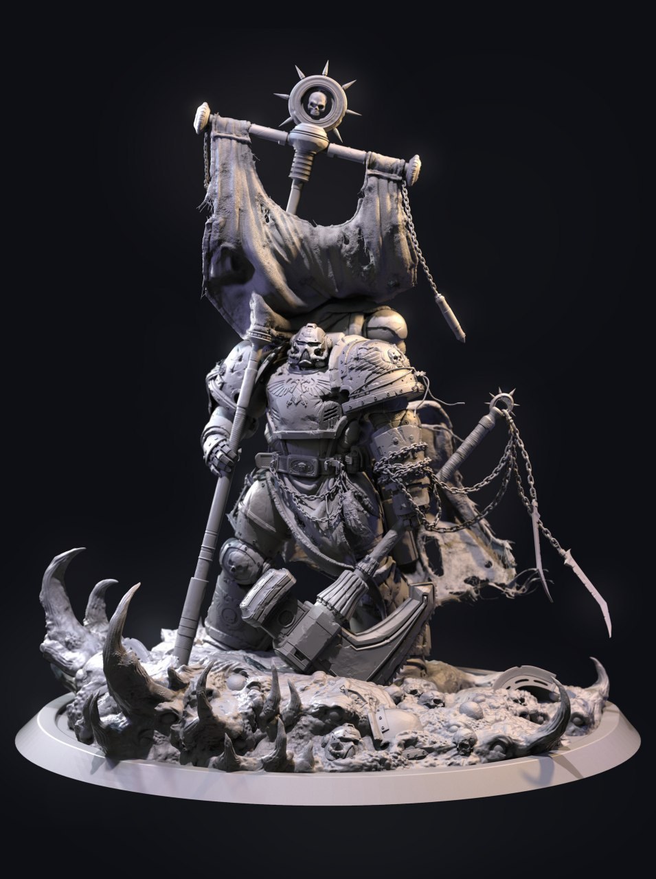 Space Marine HQ — 3D model download