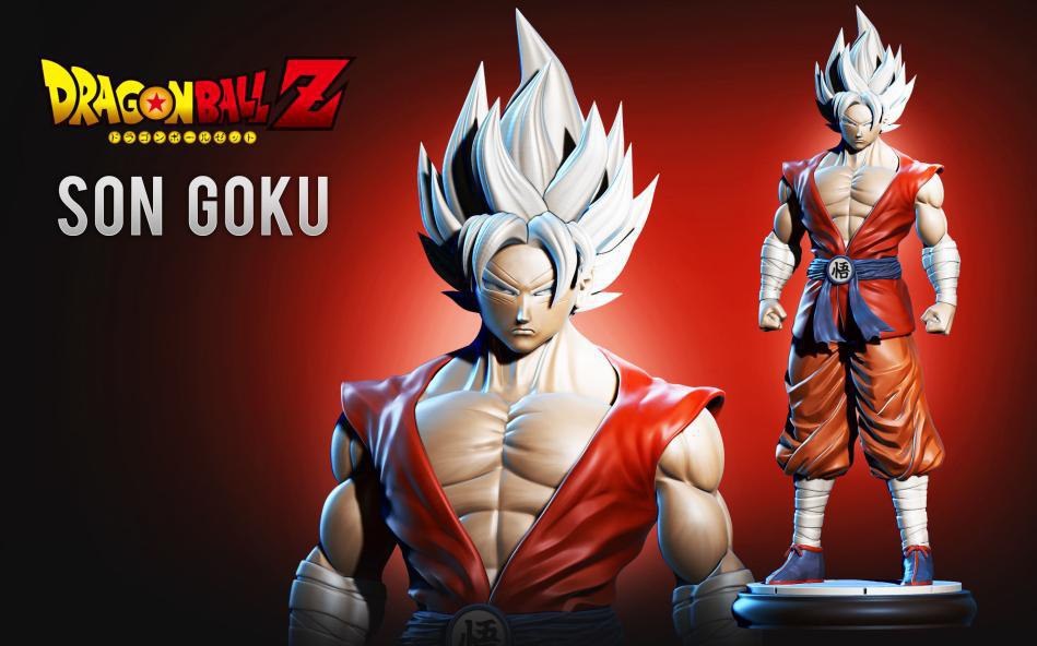 Son Goku from Dragonball High quality — 3D model download