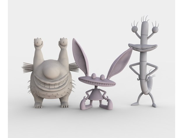 Aaahh Real Monsters — 3D model download
