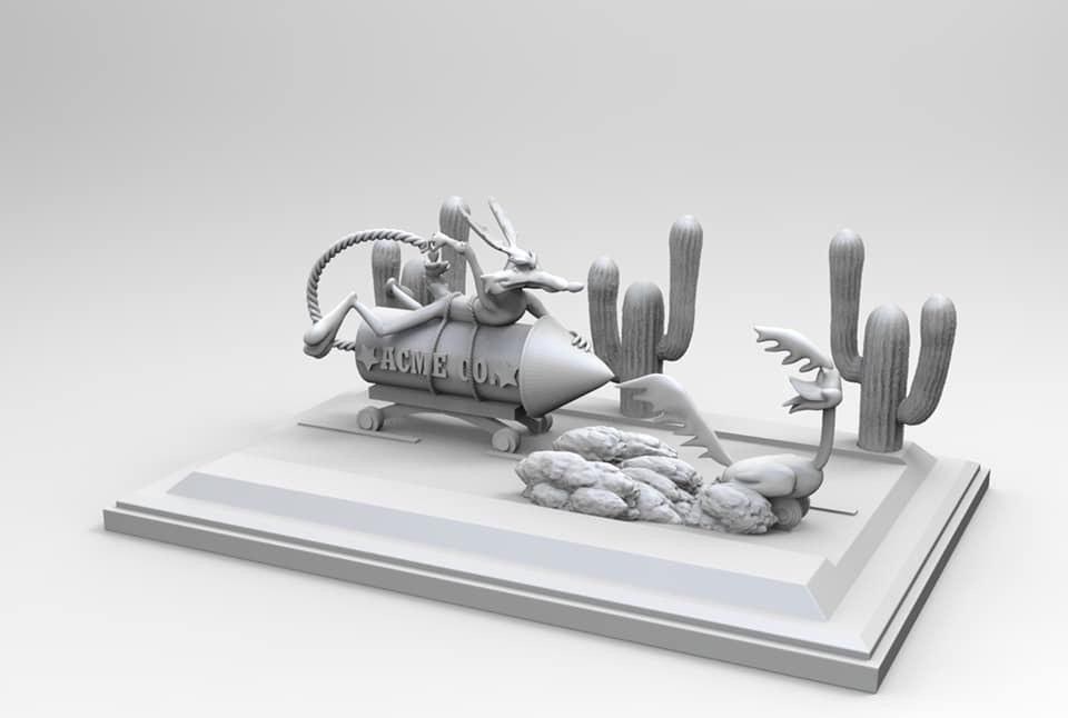 Bip Bip Coyote — 3D model download