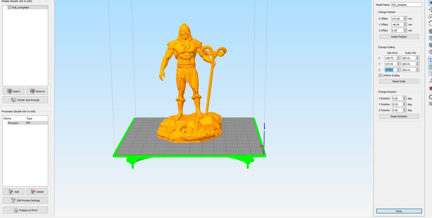 Skeletor — 3D model download