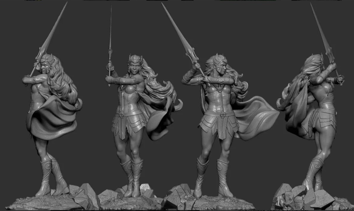 Special STL - Shera 1-6 Scale — 3D model download