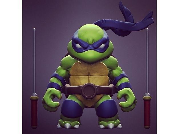 Cults3D Chibi turtles — 3D model download