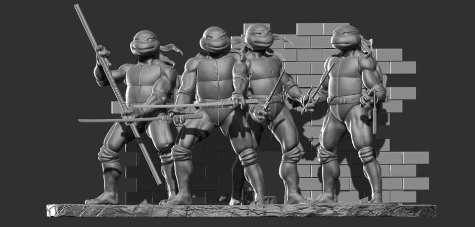 Tmnt 1991 — 3D model download