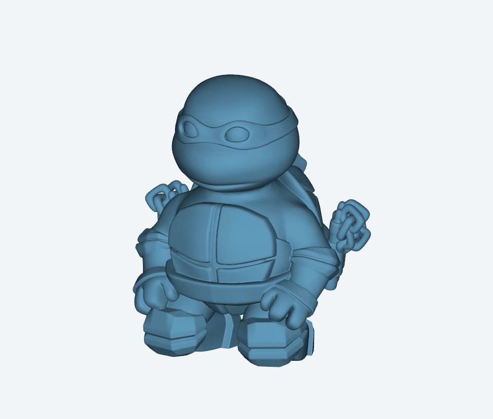 Turtles Ninja — 3D model download