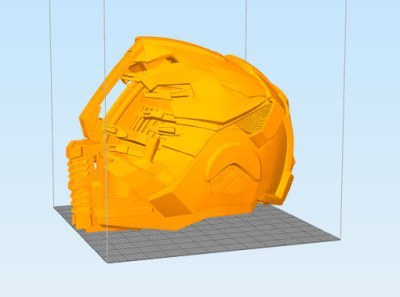 Altered Carbon pretorian helmet — 3D model download